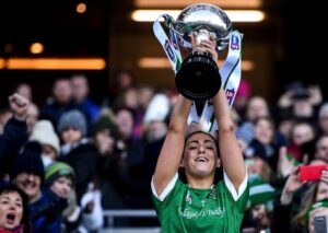 Sarsfields Camogie video and interview with 'Hopper' McGrath