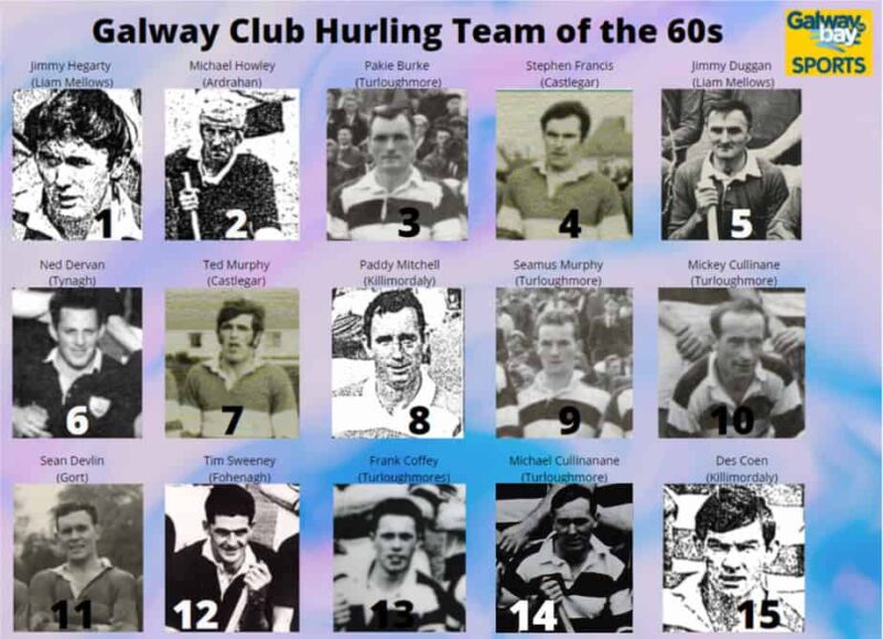 Galway Club Hurling Team of the 60s announced
