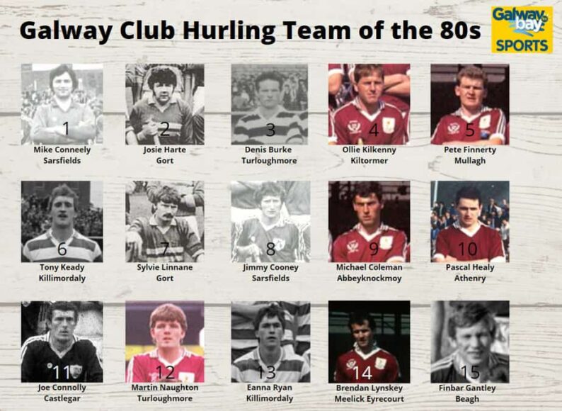 Galway Club Hurling Team of the 80s announced