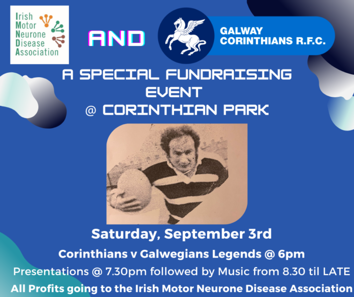 Galway Corinthians RFC to host Major Fundraiser for IMNDA