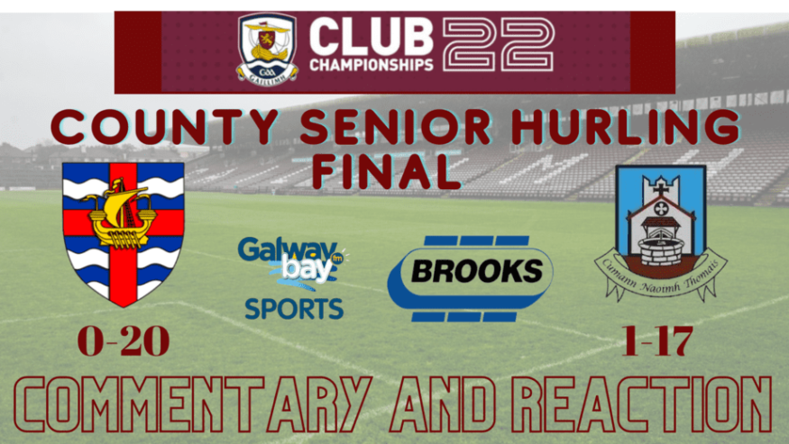 County Senior Hurling Final 2022       Loughrea and St Thomas draw thriller