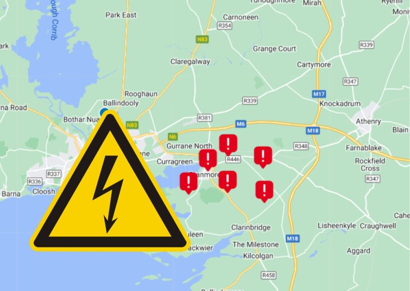 Hundreds still without power in Galway after Storm Debi