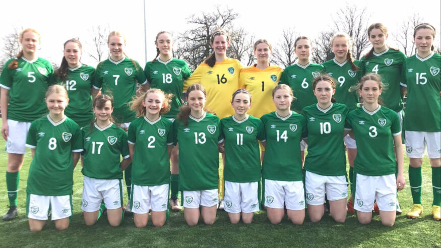 SOCCER: Ava Mullins Start but Ireland under 15s Lose Out in Bob Docherty Cup
