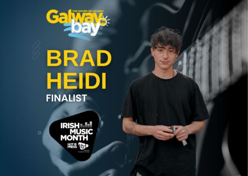 Galway Bay fm’s local hero Brad Heidi one of 6 finalists for Irish Music Month