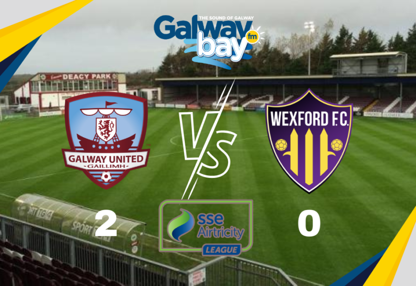 Galway United Remain Ten Points Clear Following 2-0 Win Over Wexford