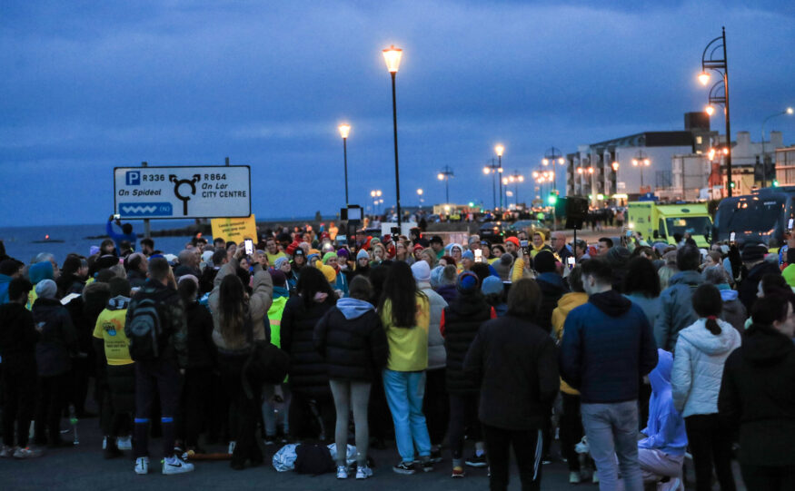 Sixteen venues across Galway host the Pieta Darkness into Light walks early this morning.