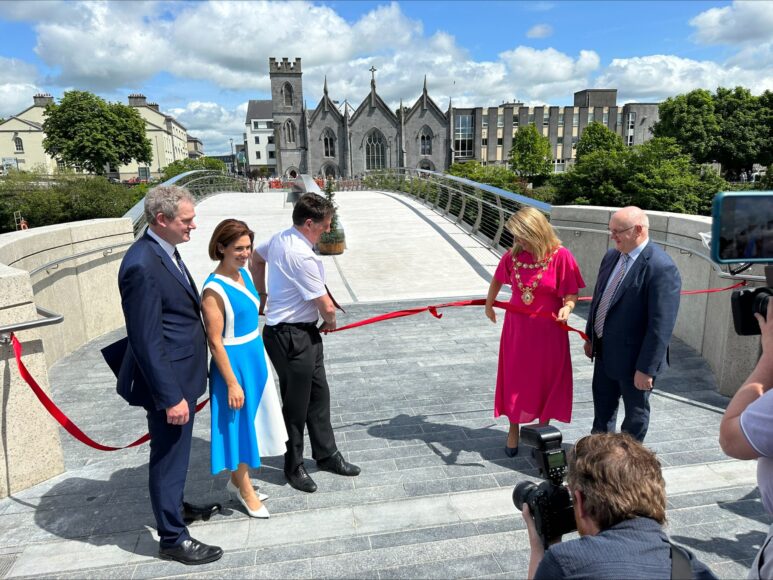 Eamon Ryan hopeful new Salmon Weir Bridge will transform Galway’s transport network