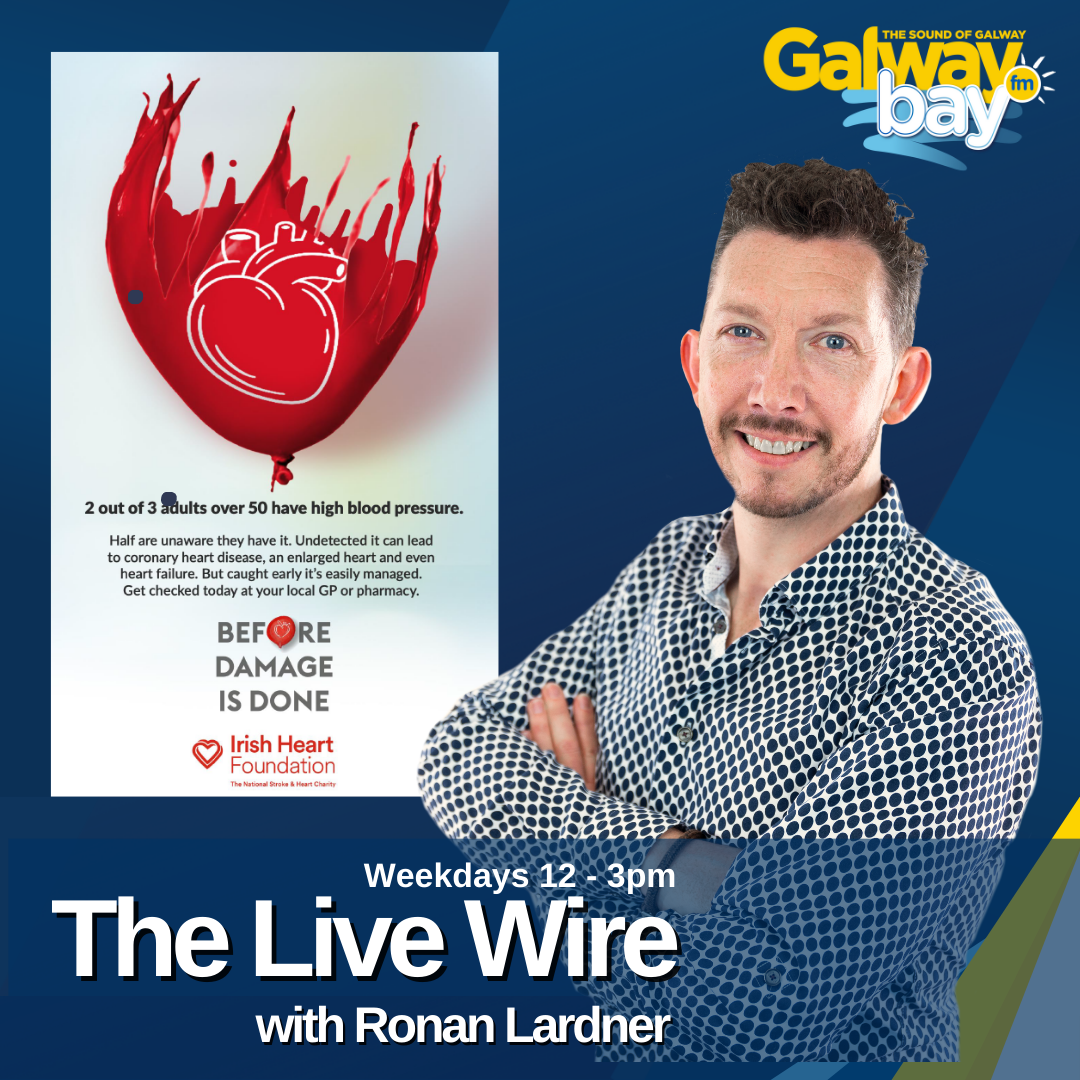 Check Your Blood Pressure! - On The Live Wire with Ronan Lardner
