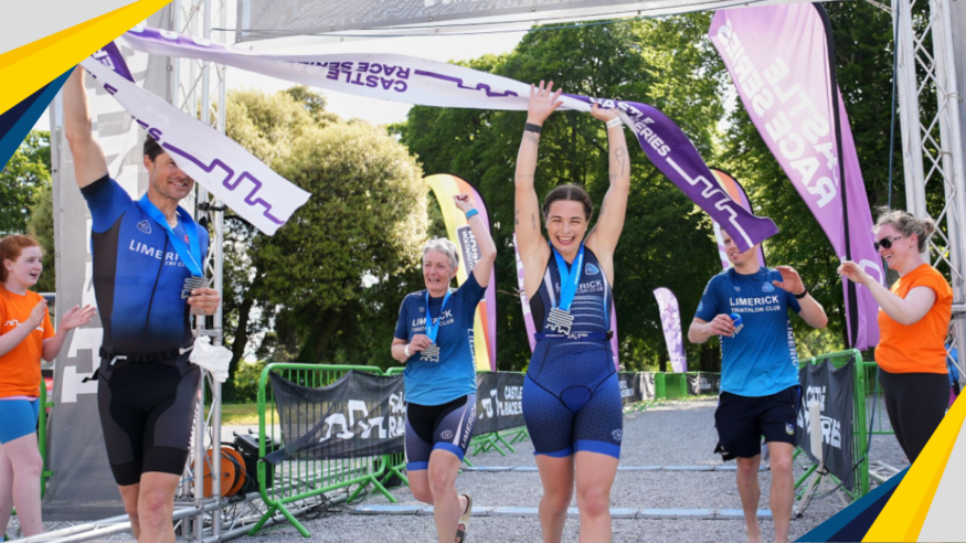 <strong>Athletes Bask in Sunshine and Battle for Glory at Lough Cutra Castle Triathlon and Multisport Festival </strong>