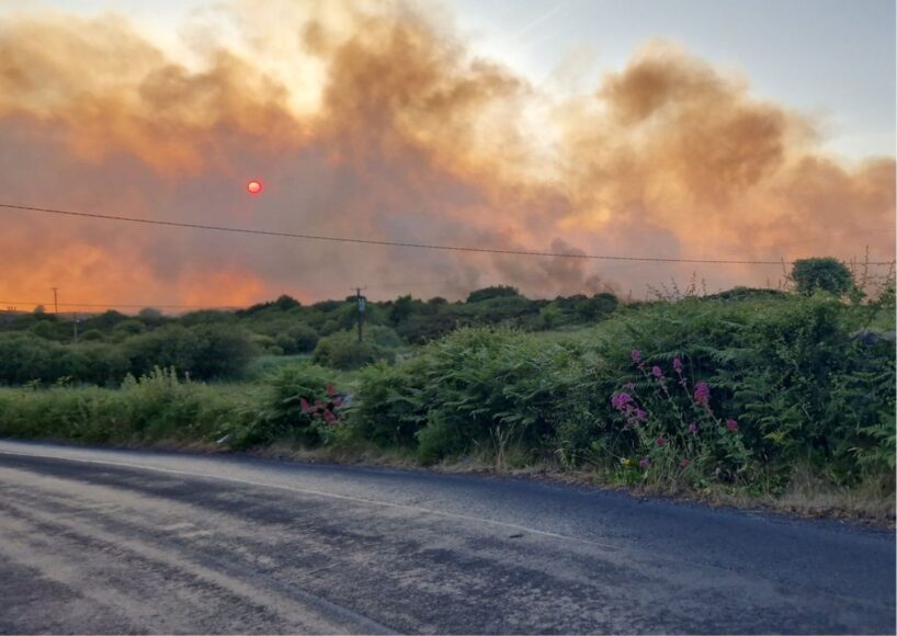 Galway Chief Fire Officer confirms no residential damage caused by city gorse fire