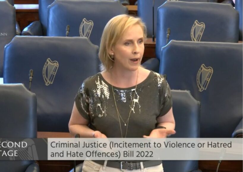Pauline O Reilly says social media exposes “filthy underbelly of hatred” in society