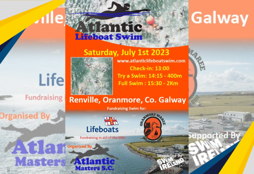Swimmers to take to the open water on July 1st for Galway RNLI and Oranmore/Maree Coastal Search Unit