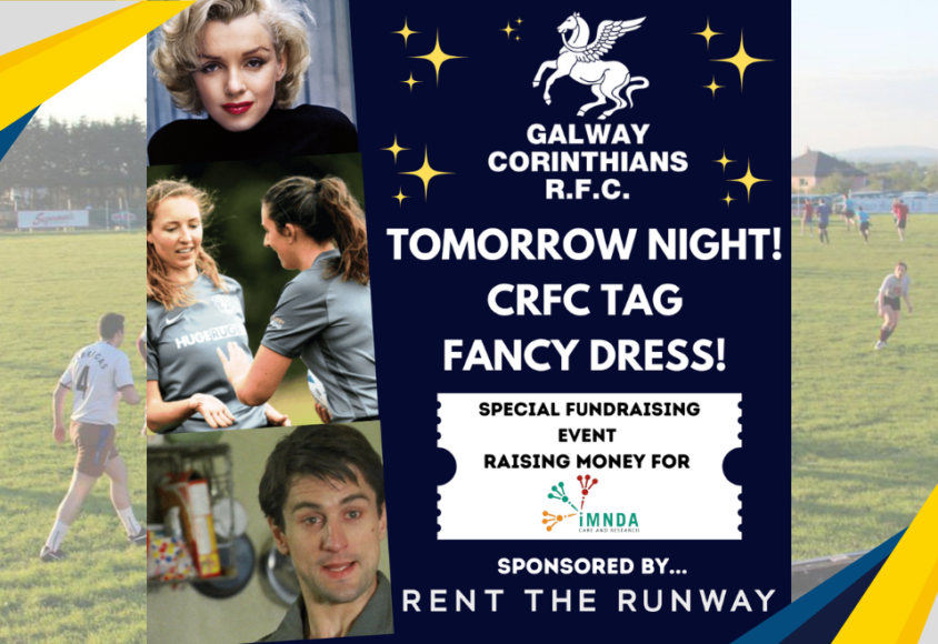 Largest Tag Event In Ireland reaches Halfway Stage as Corinthians hosts Fundraising event tomorrow night