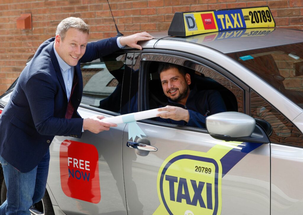 105% increase in Galway drivers signing up for FREENOW taxi training