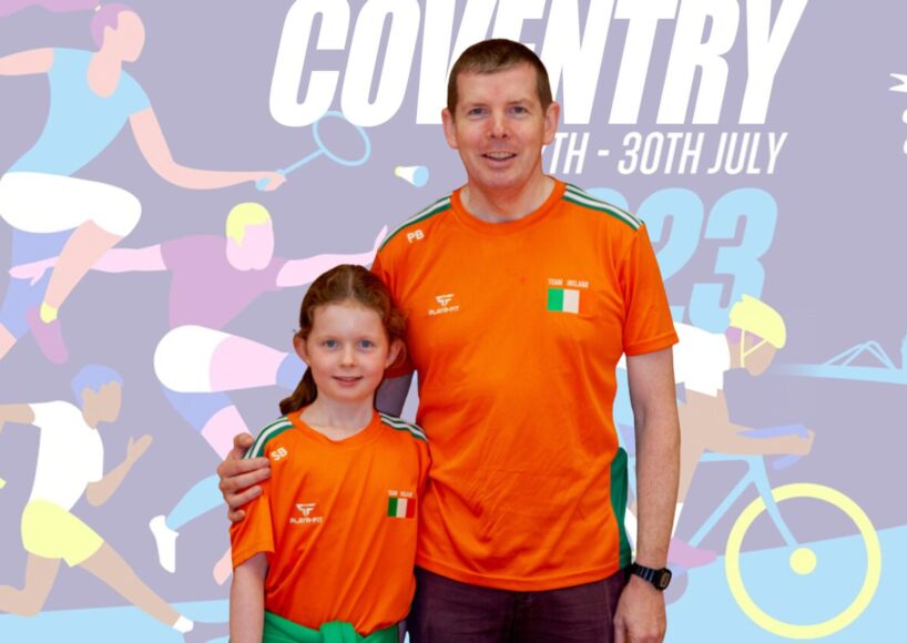 Father and daughter from Mountbellew represent Ireland at British Transplant Games