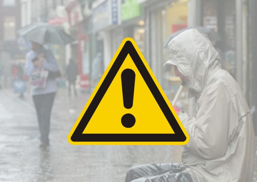 Status yellow rainfall warning for Galway and Mayo extended