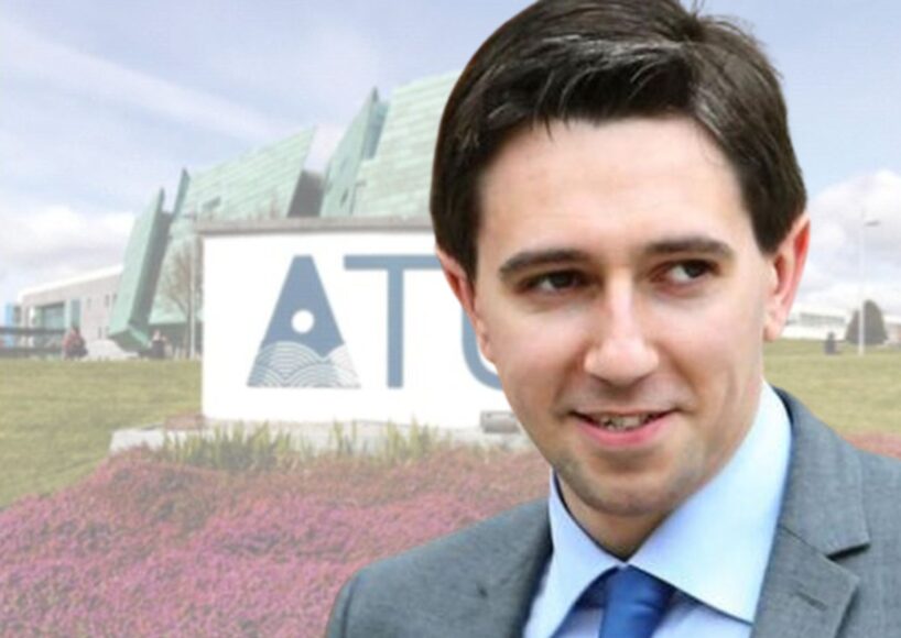 Minister Simon Harris signs order incorporating St. Angela’s College into ATU