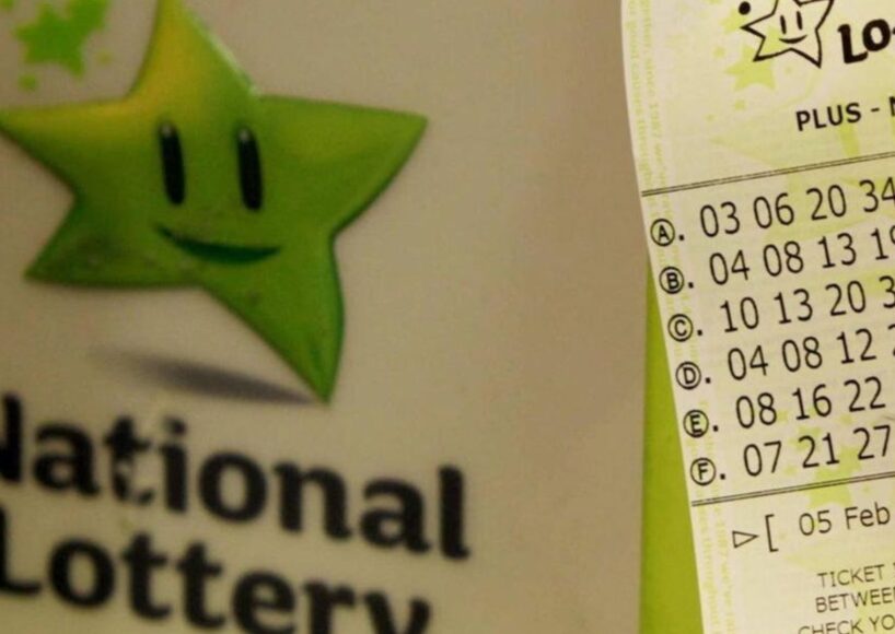 Ballinasloe man collects his half a million euro prize at Lottery HQ in Dublin