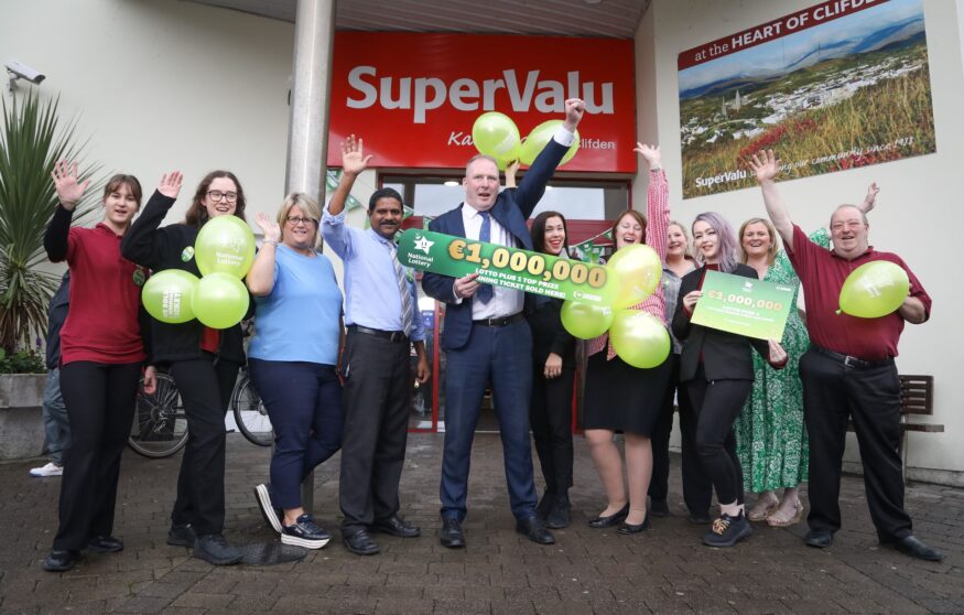 Clifden store confirmed as selling €1 million winning Lotto Plus 1 ticket