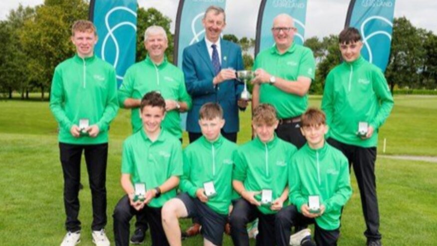 Connacht Under-14 Golfers are Interprovincial Champions