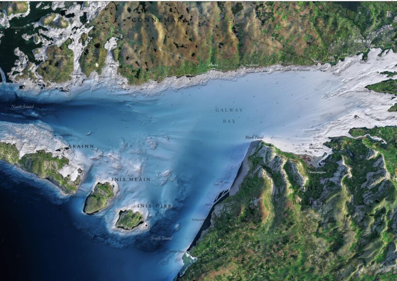 New coastal maps showcase Galway Bay and Aran Islands in unprecedented detail