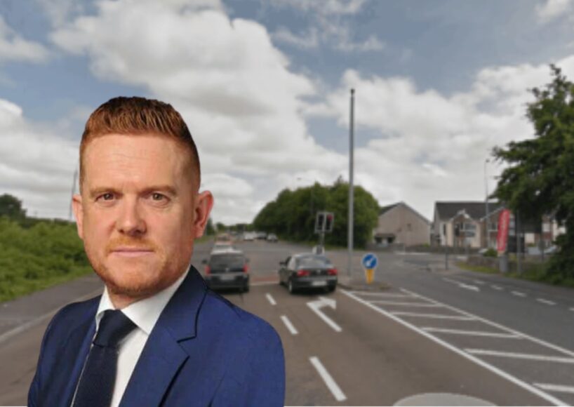 Works to get underway to extend left hand lane from Roscam onto Dublin Road
