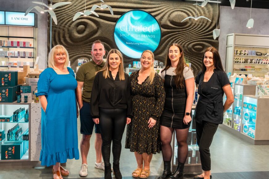 Mervue and Kinvara businesses showcased at Shannon Airport Duty Free area