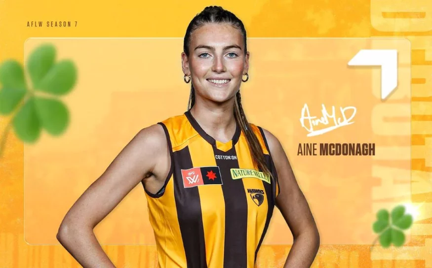 Aine McDonagh looking forward to the new AFLW Season with Hawthorn