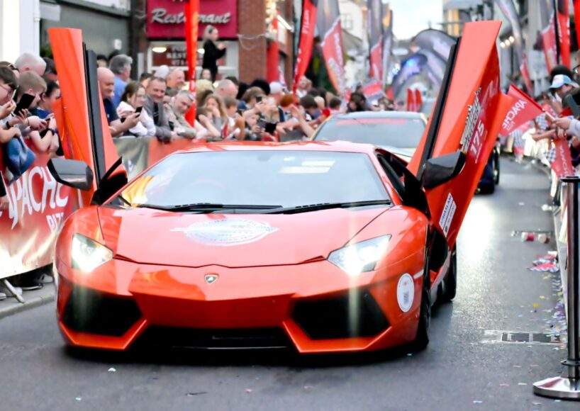 Record number of Lamborghinis in Ireland due in Salthill tomorrow for Cannonball 2023