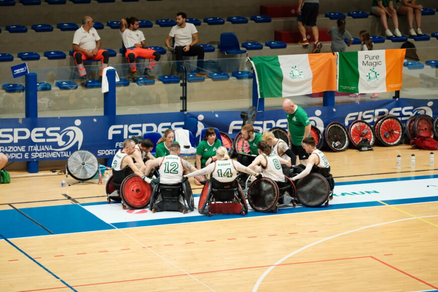 Irish Wheelchair Rugby Claim Bronze Medal and Promotion at European Championships