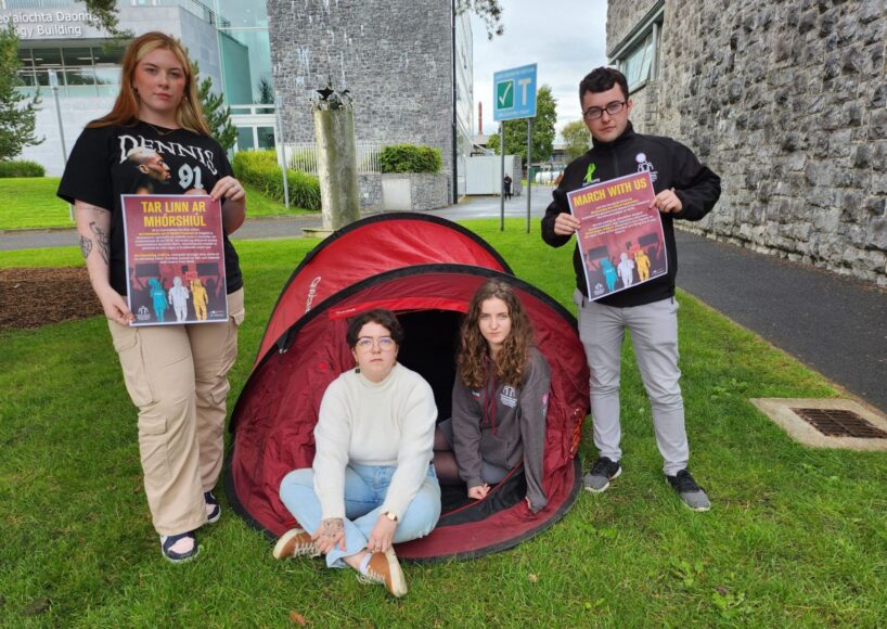Students to sleep rough in Eyre Square to highlight accommodation crisis