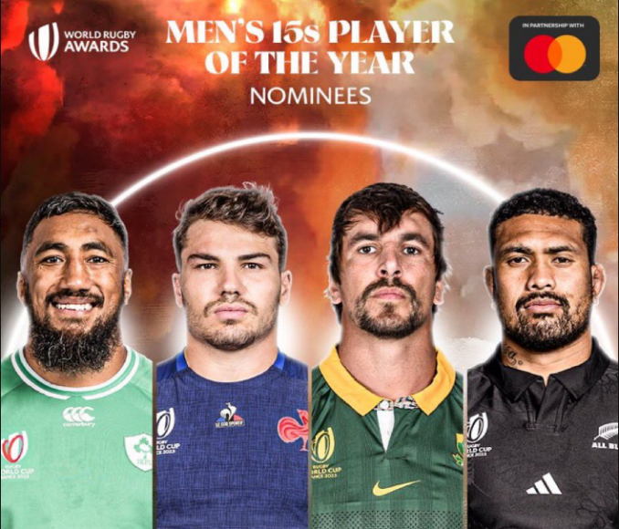 Bundee Aki shortlisted for World Player of the Year