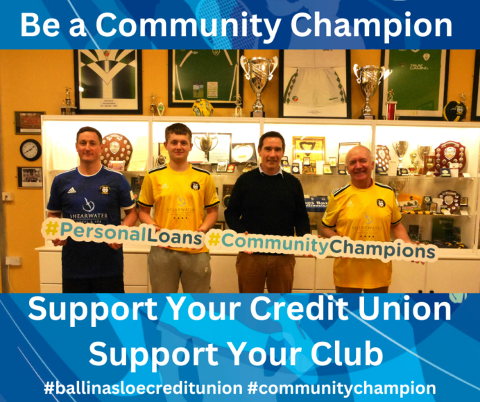 Local Sports Clubs in Ballinasloe invited to sign up for Community Champions Campaign