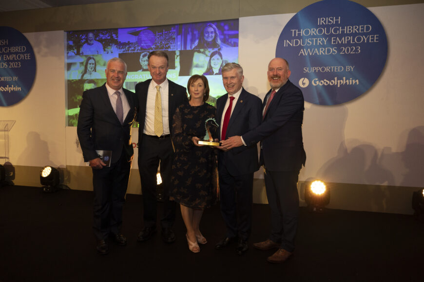 Ballinrobe Racecourse awarded prestigious Racecourse Award at the Irish Thoroughbred Industry Employee Awards, supported by Godolphin