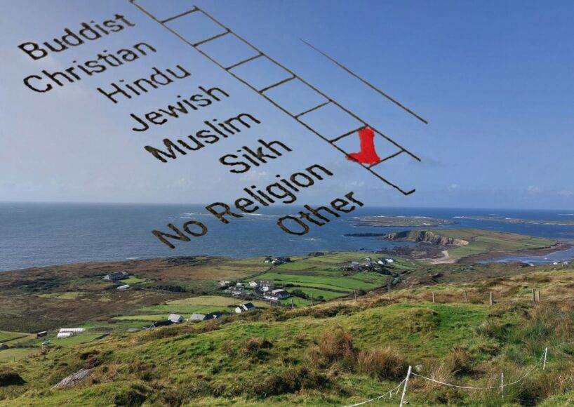Latest Census statistics indicate a significant cohort of people in Connemara have no religion