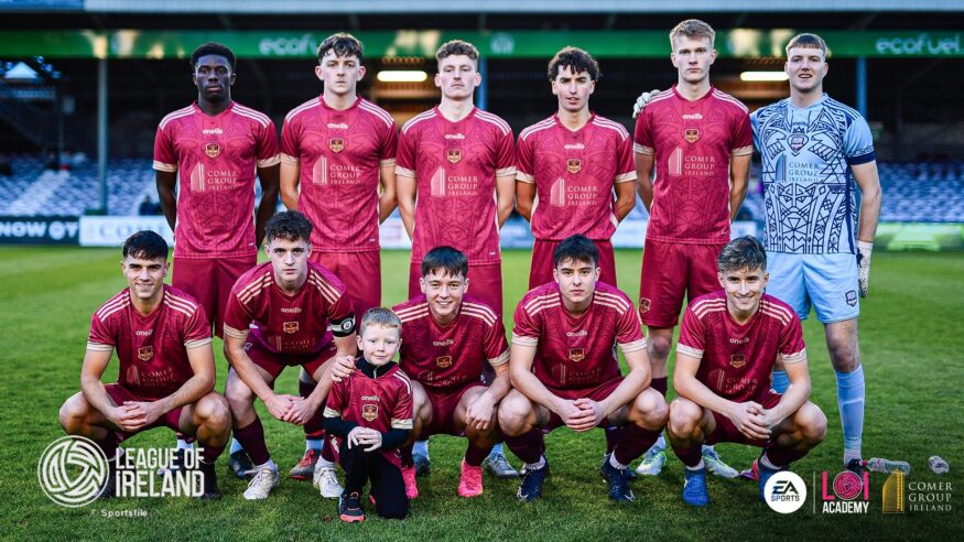 Galway United U19s lose out in Enda McGuill Cup Final