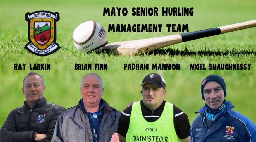 Strong Galway involvement in new Mayo Hurling Management team
