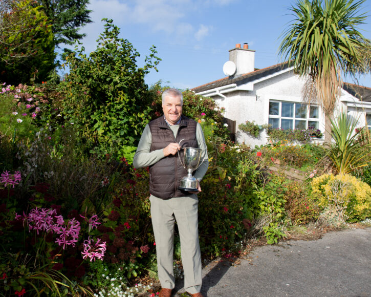Michael Duffy from Circular Road wins Best Garden in the city for second year running
