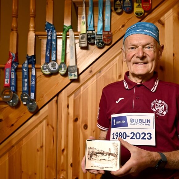 80 year old Derrydonnell athlete set to continue record of running every Dublin Marathon