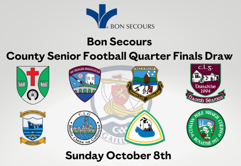Galway County Senior Football Quarter Final Draw Announced