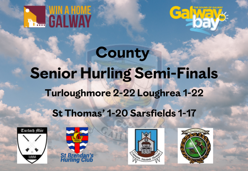 Turloughmore and St Thomas’ to meet in County Hurling Final
