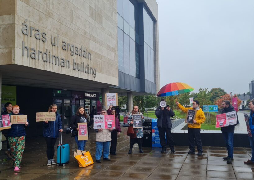 Galway PhD researchers protest over pay and working conditions