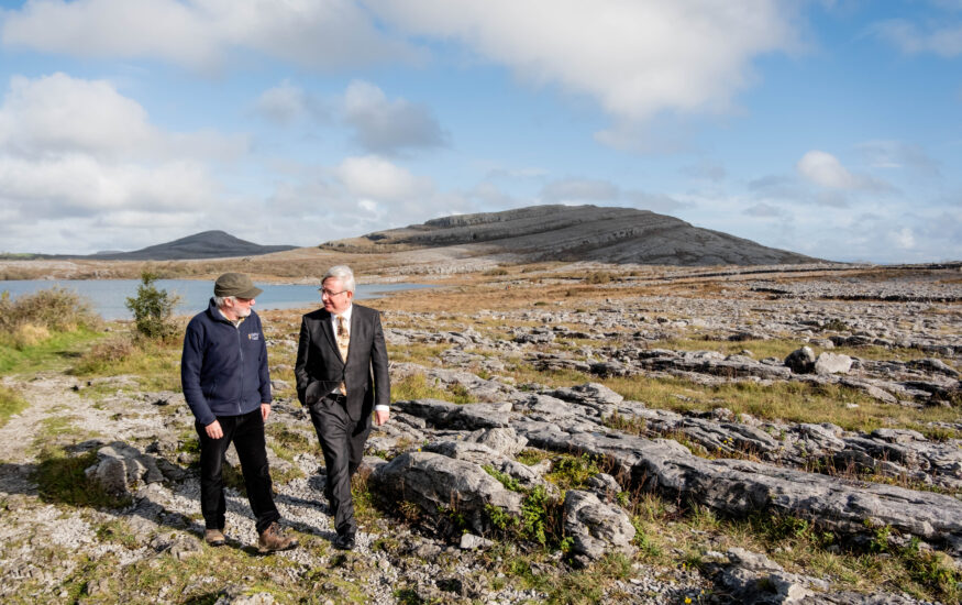 New partnership between UG and the NPWS to foster research and learning in the Burren