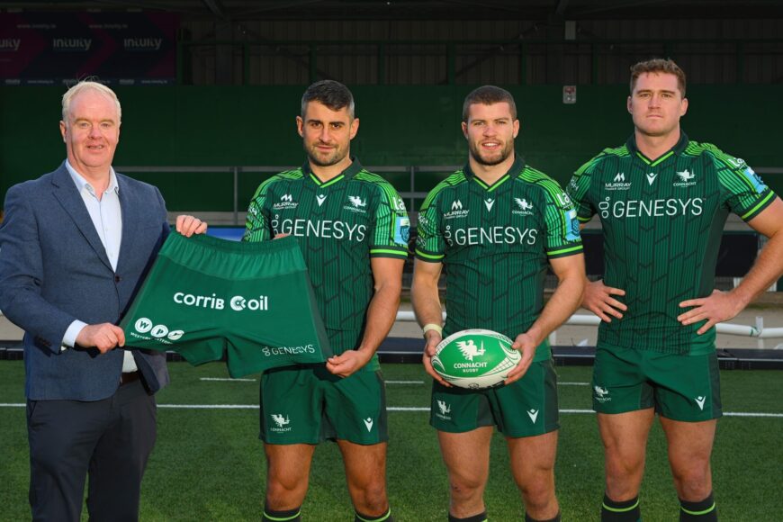 Corrib Oil extend sponsorship of Connacht Rugby