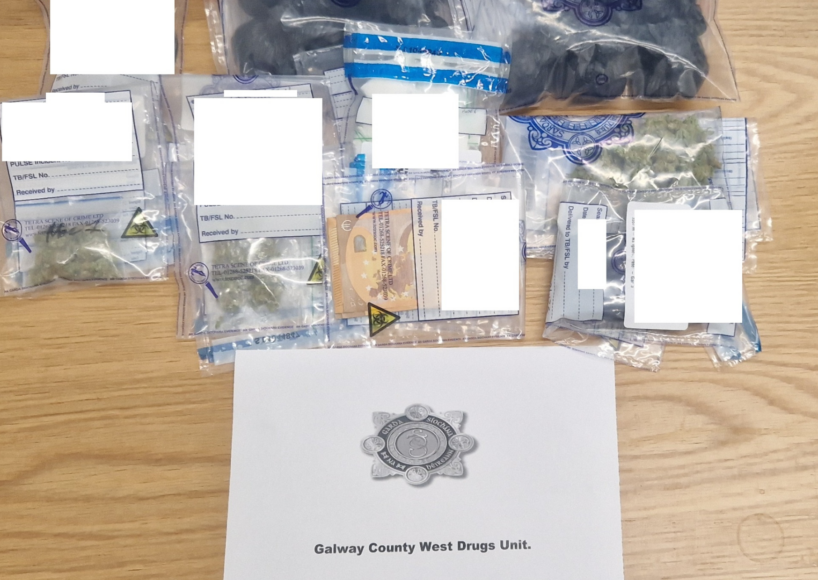 Two men arrested and 75 thousand euro worth of drugs seized in Connemara