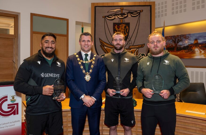 Galway City Honours Rugby World Cup Stars