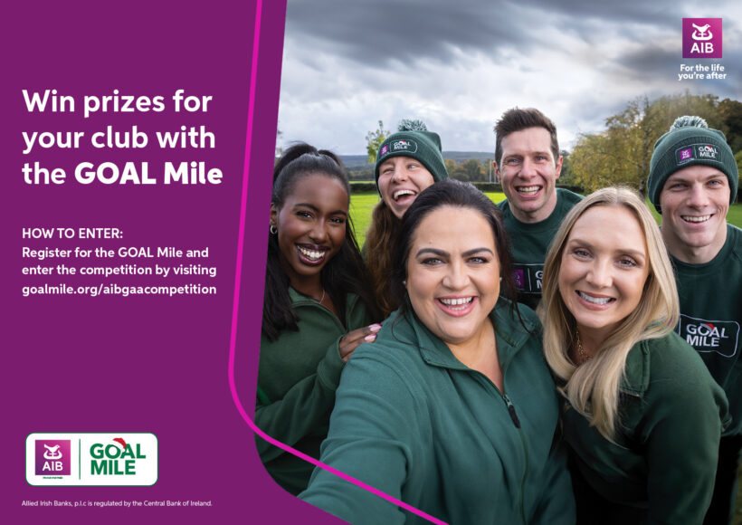 AIB encourages GAA Community to take part in GOAL Mile this December