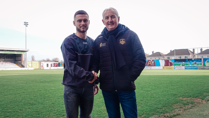 Leo Gaxha Signs for Galway United