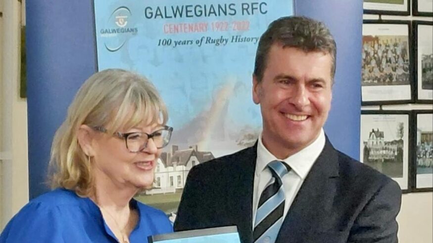 Galwegians RFC Launch Their Centenary Book