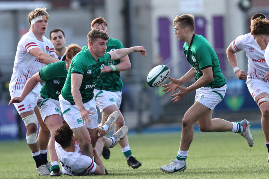 6 Connacht players named in Underage Irish training squads